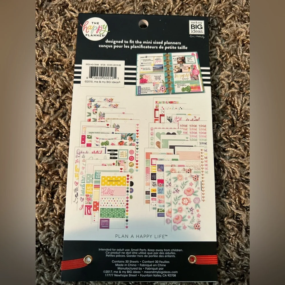 The Happy Planner “Happy Illustrations” Sticker Book